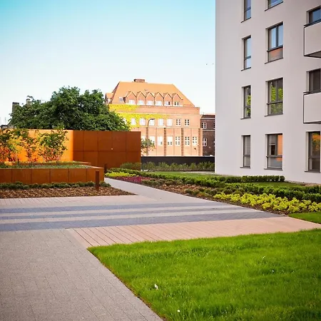 With Two Bedrooms On The 10th Floor Apartmán Gdaňsk